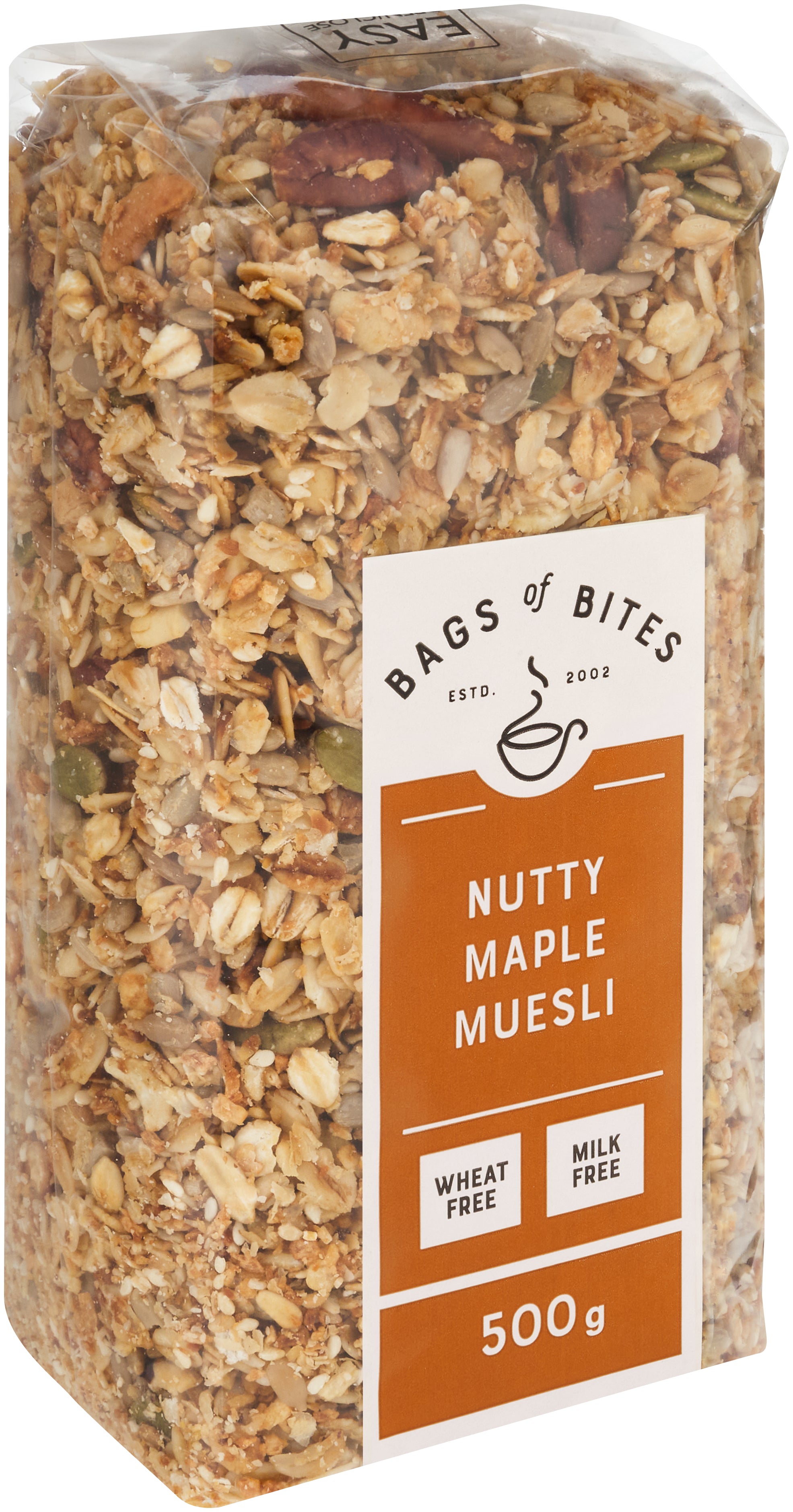 Bags Of Bites Nutty Maple Muesli