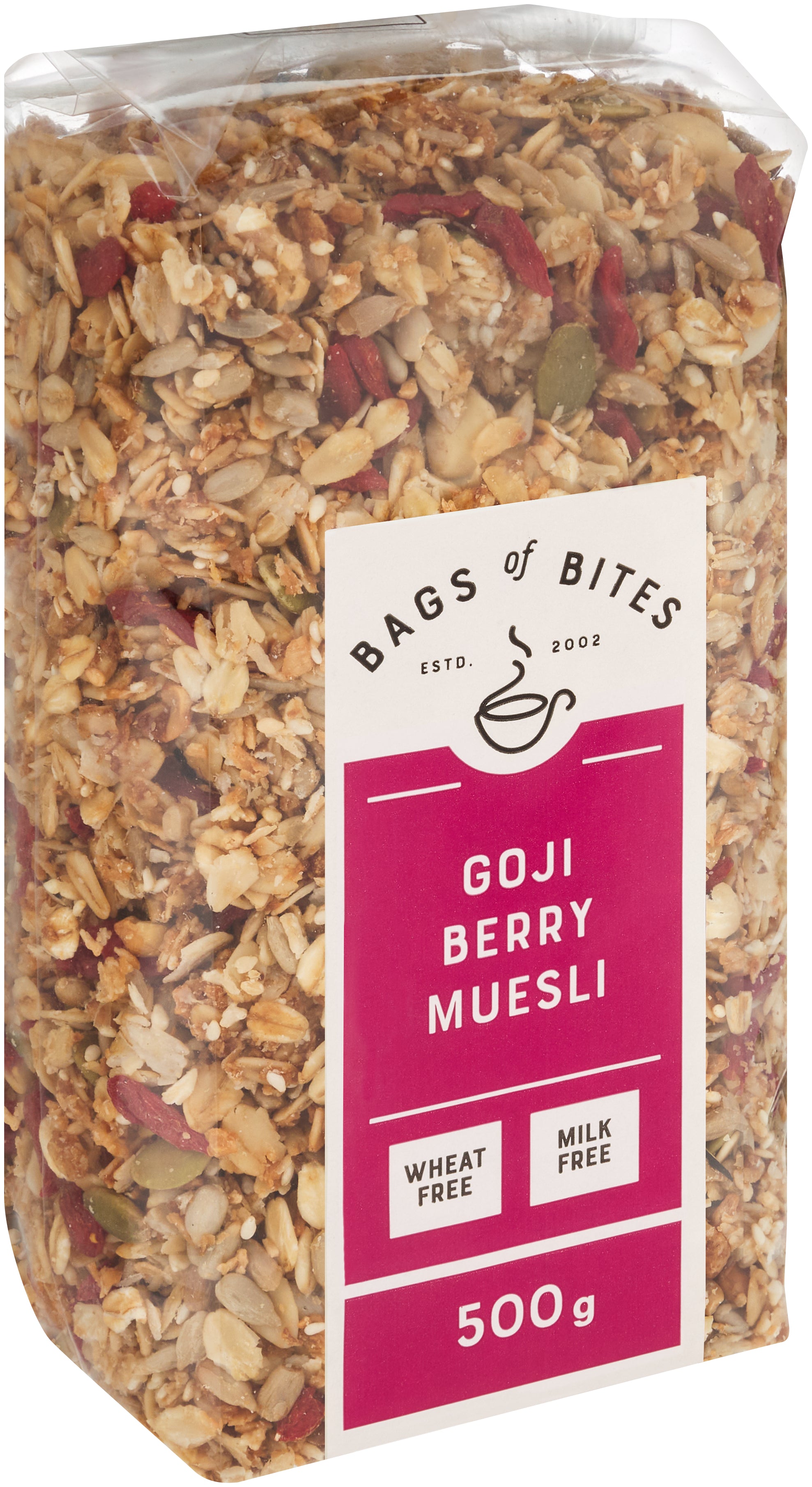 Bags of Bites Goji Berry Muesli