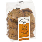 Salted Peanut Butter & Choc Chip Cookies