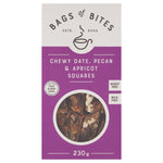 Bags of Bites Chewy Date, Pecan & Apricot Squares