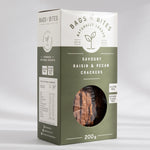 Bags of Bites Naturally Loaded Savoury Raisin & Pecan Crackers