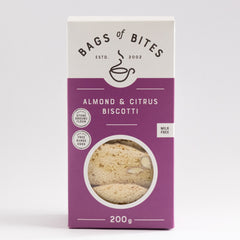 Bags Of Bites Almond & Citrus Biscotti