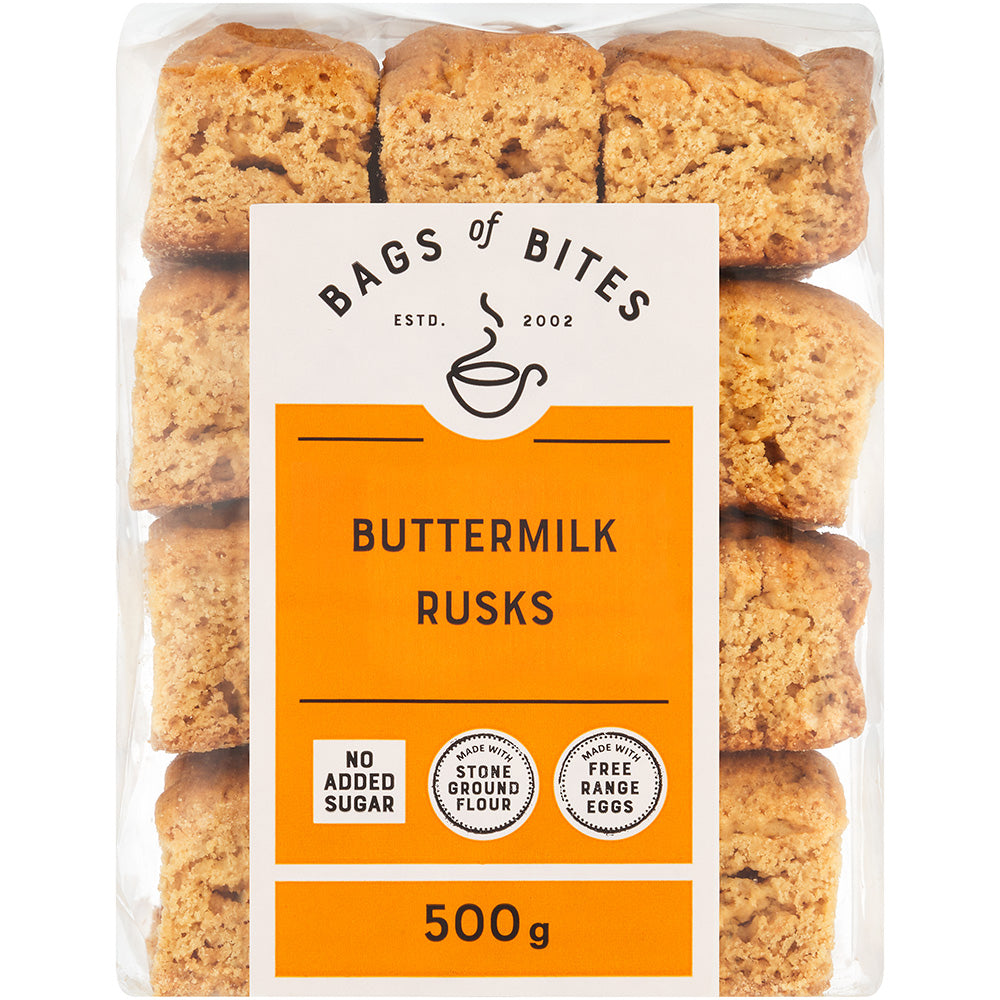 Butter Rusk Buttermilk Rusks - No Added Sugar – Bags of Bites