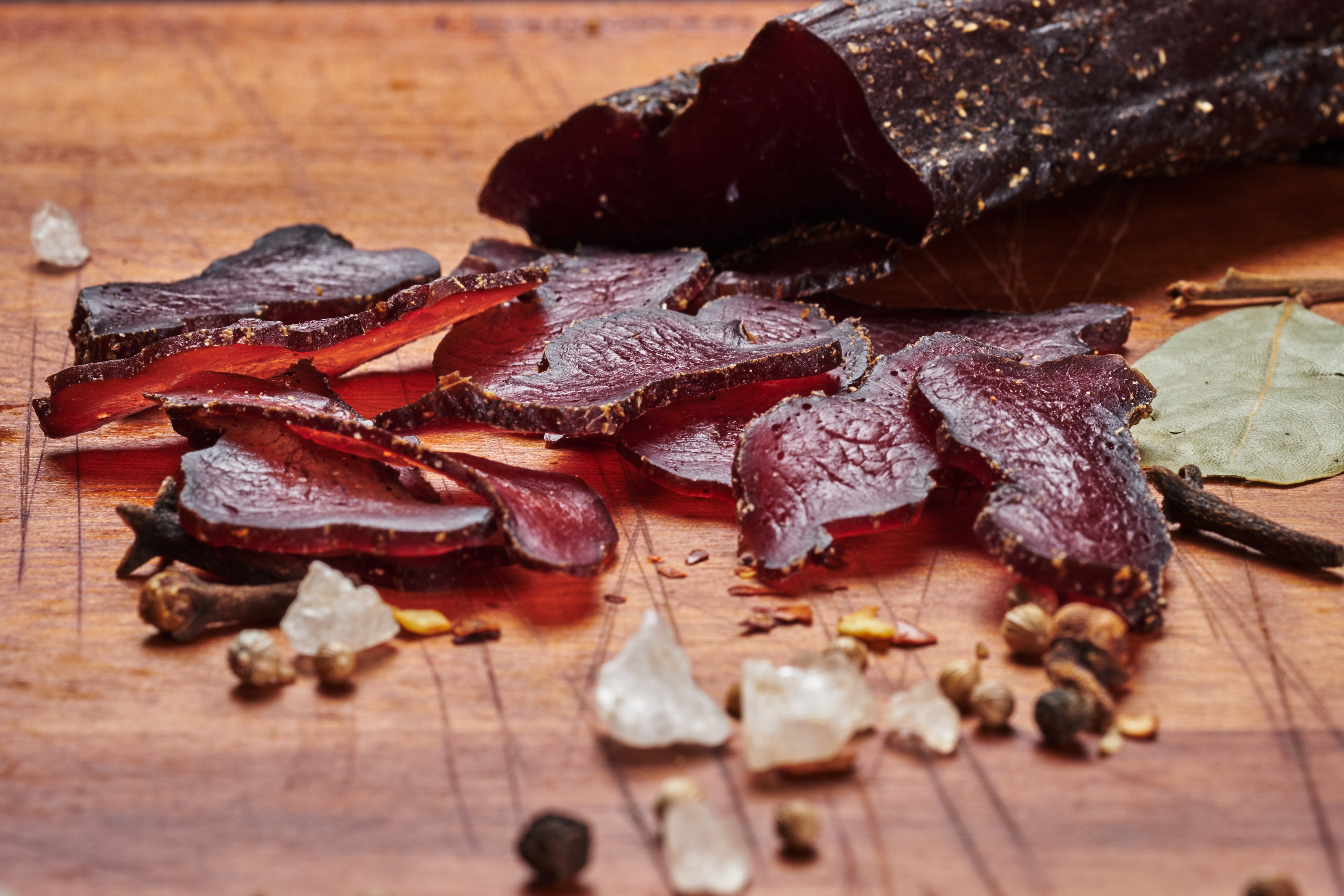 Bags of Bites Beef Biltong Sliced