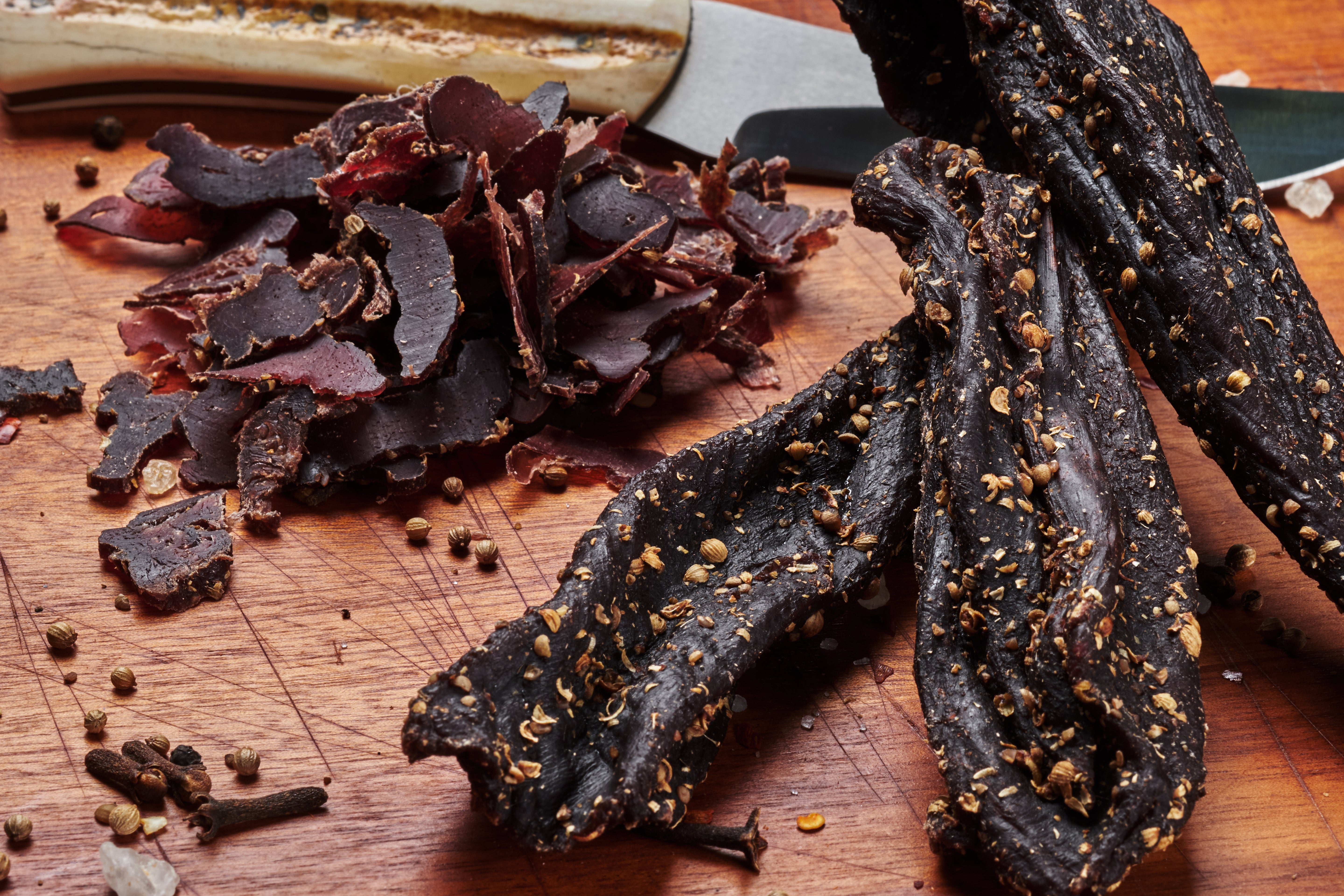 Bags of Bites Kudu Biltong Sliced