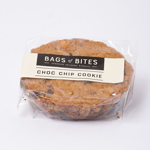 Bags of Bites Choc Chip Cookie Individually Wrapped