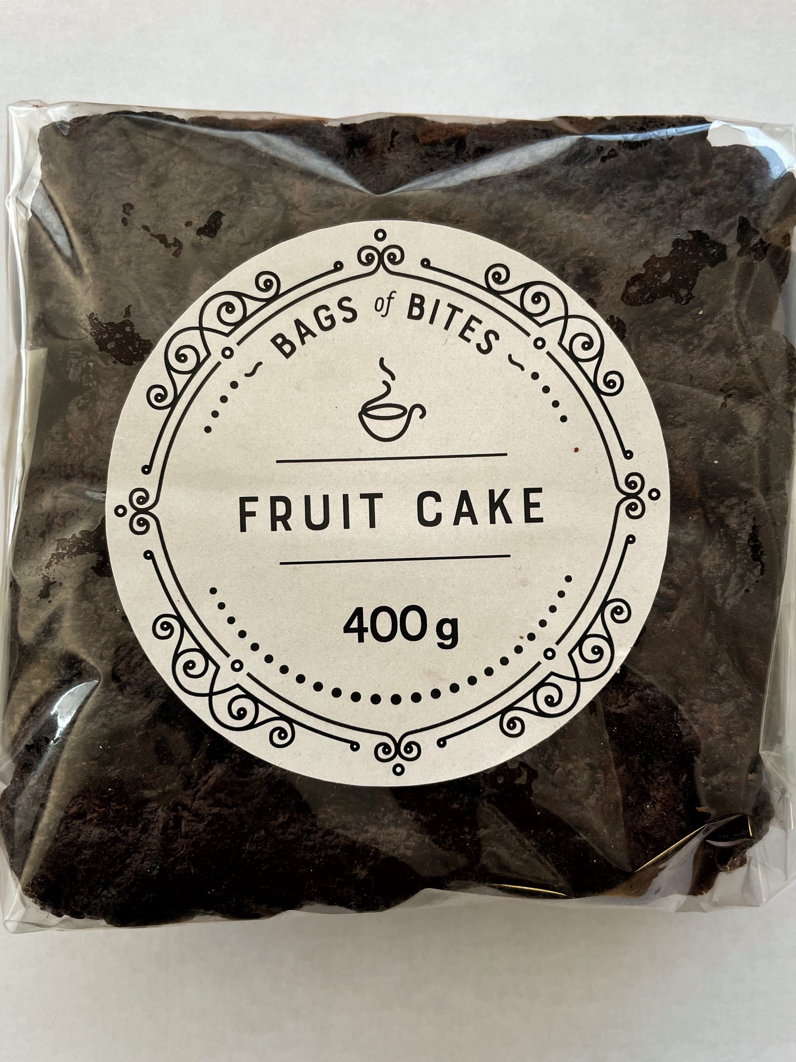 Bags of Bites Square Fruit Cake