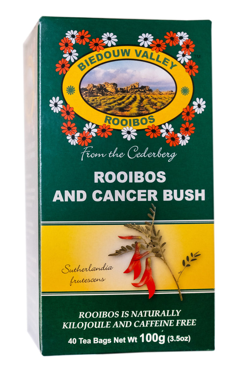 Rooibos & Cancer Bush Tea – Bags of Bites