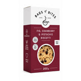 Fig, Cranberry & Pistachio Biscotti