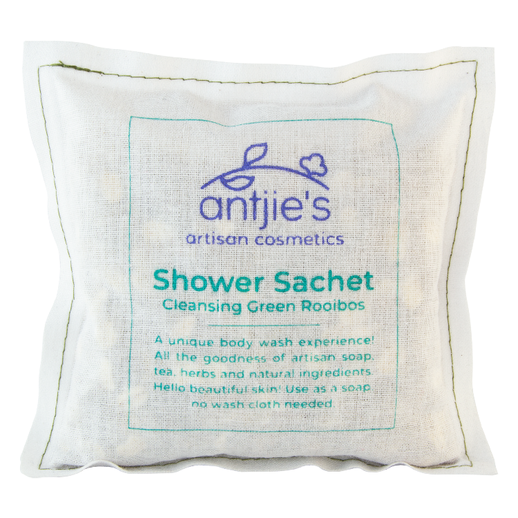 Antjie's Cleansing Green Rooibos Shower Sachet